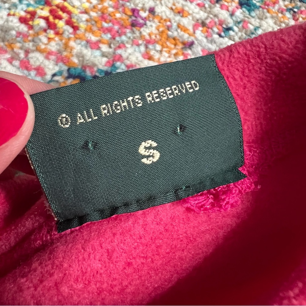 Shire‎ Classics Fleece Lamb Sheep Design Countrywear Fuschia Pullover Sweatshirt - Picture 6 of 13